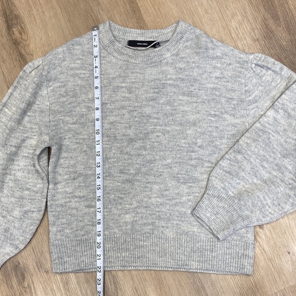 NWT Vero Moda Light Grey Riley Pullover - Picture 11 of 12